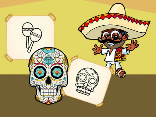 Play Crazy Mexican Coloring Book