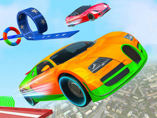 Play Crazy Ramp Car Stunt: Impossible Tracks Car Games