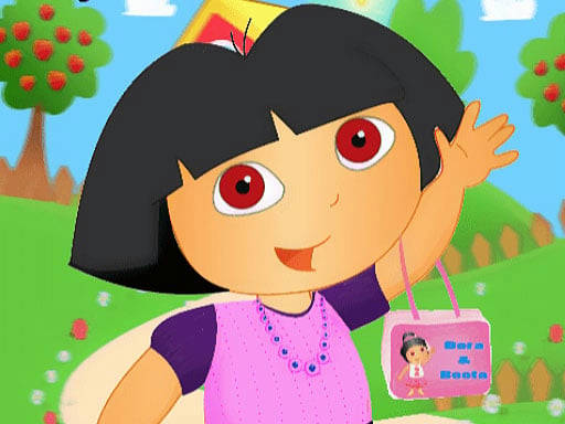 Play Cute Dora Dressup