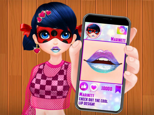 Play Cute Lip Design For Marinette