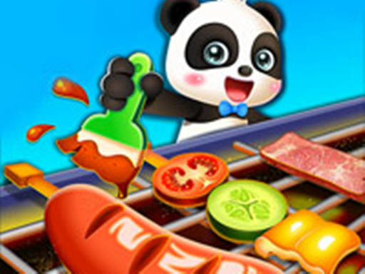 Play Cute Panda Cooks Food