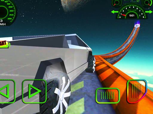 Play Cyber Truck Race Climb