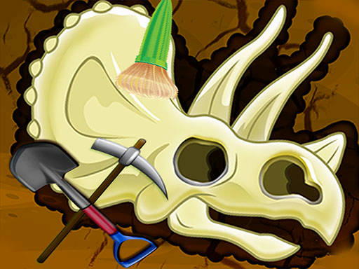 Play Digging Games - Find Dinosaurs Bones