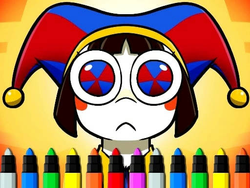 Play Digital Circus Coloring Adventure