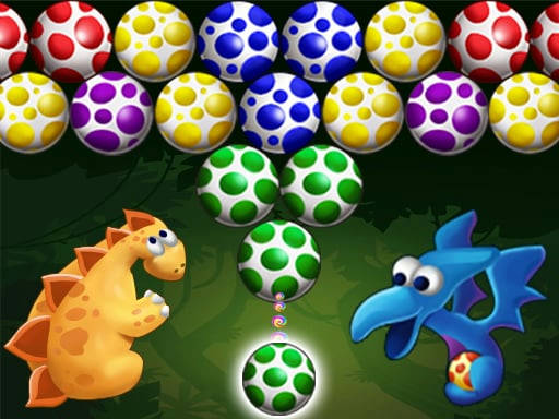 Play Dino Eggs Bubble Shooter