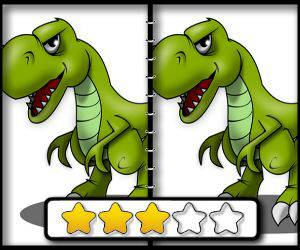 Play Dinosaur Spot The Difference