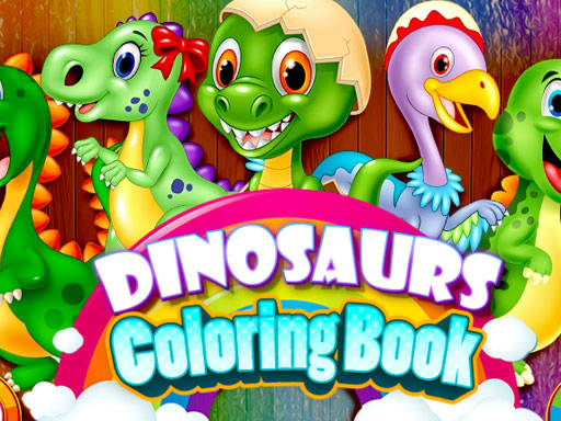 Play Dinosaurs Coloring Book