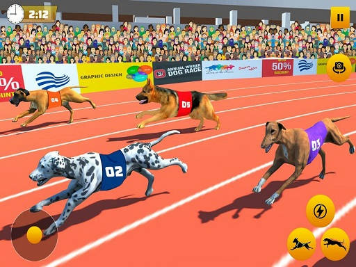 Play Dog Race Sim 2020: Dog Racing Games