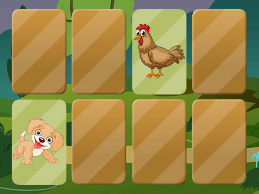 Play Domestic Animals Memory