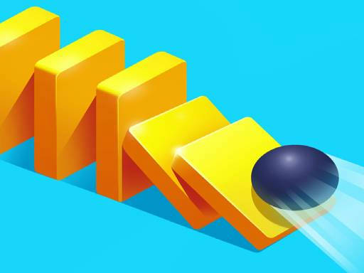 Play Domino Fall 3D