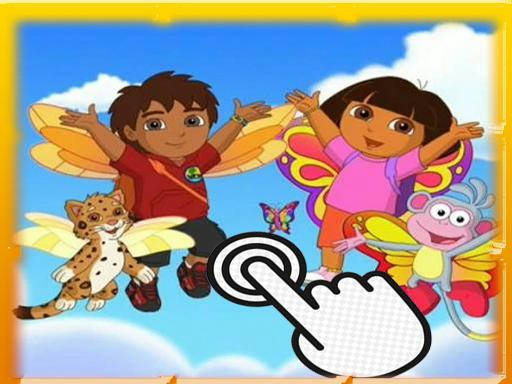 Play Dora the Explorer Clicker GAme