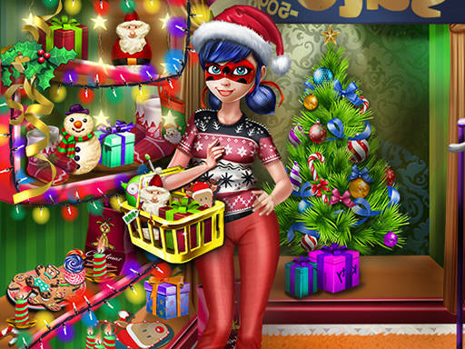 Play Dotted Girl Christmas Shopping