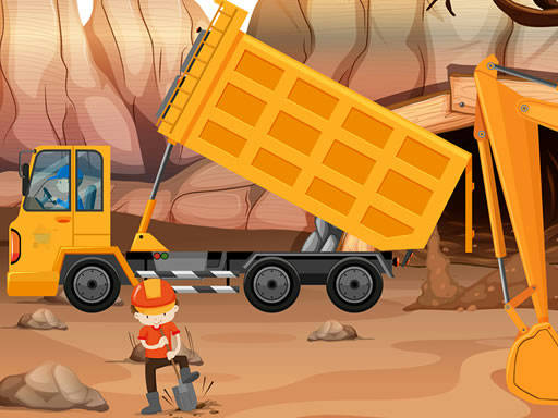 Play Dump Trucks Hidden Objects