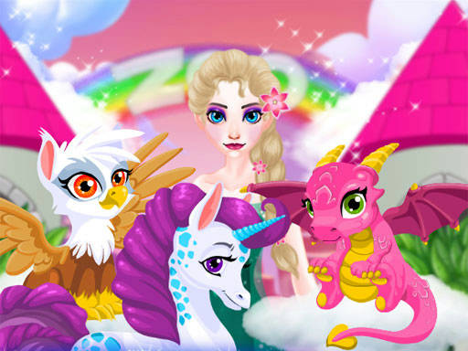 Play Elsa Magic Zoo