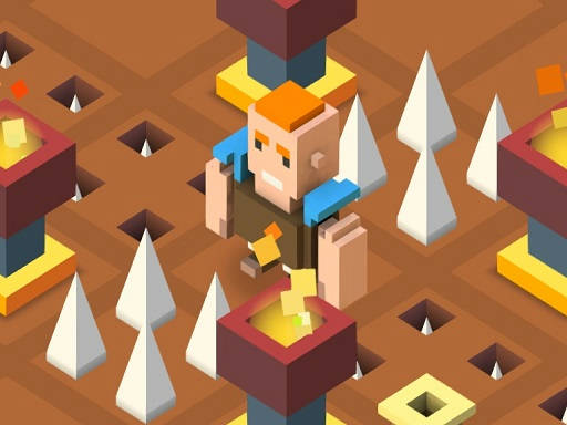 Play Endless Blocky Platformer