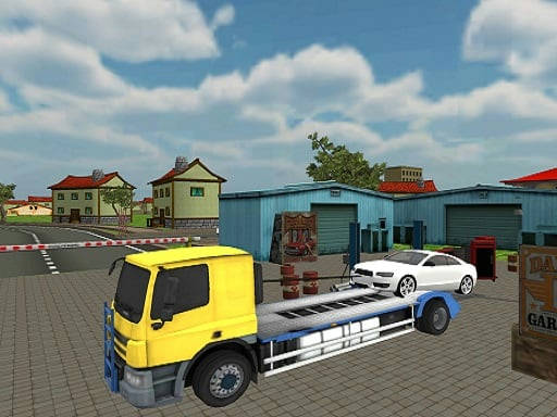 Play Euro Truck Heavy Vehicle Transport Game 3D