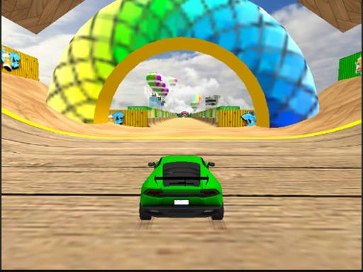 Play Extreme Crazy Car Stunt Race Mega Ramps