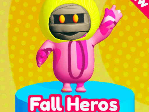 Play fall heroes Guys 3d