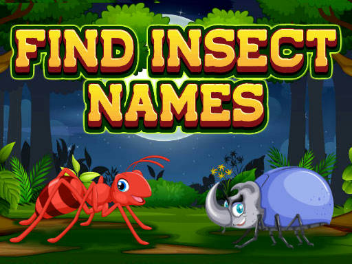 Play Find Insects Names