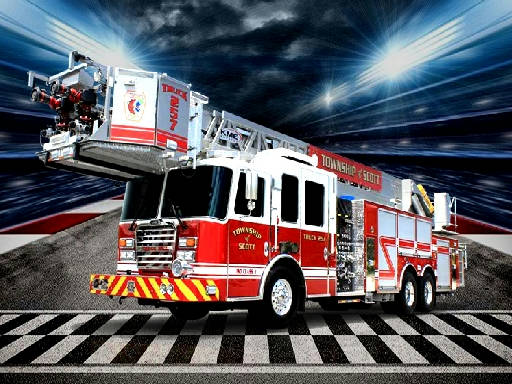 Play Fire Trucks Puzzle