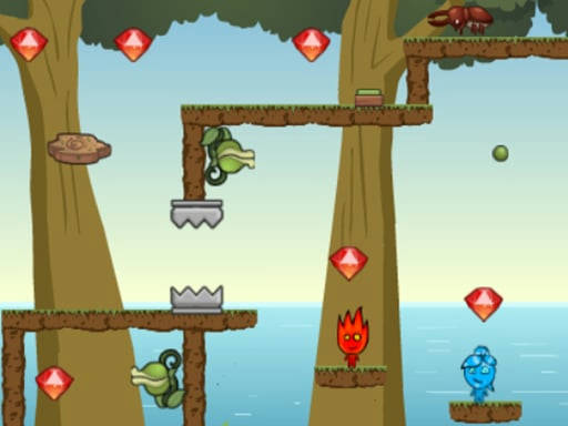 Play Fireboy Watergirl Island Survival