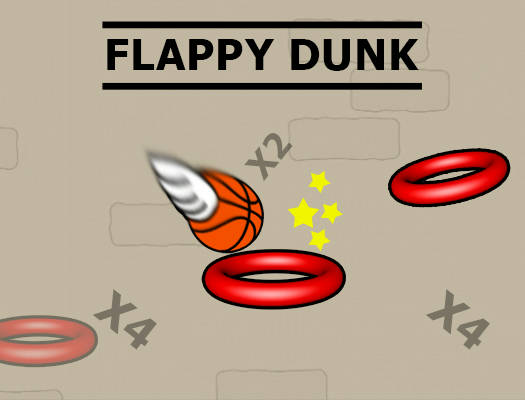 Play Flappy Dunk