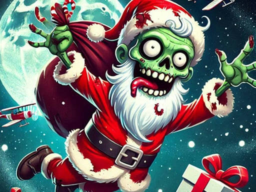 Play Flappy Zombie Santa Christmas Game