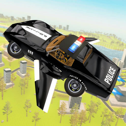 Play Flying Car Game Police Games