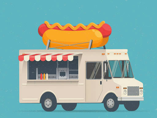 Play Food Trucks Jigsaw