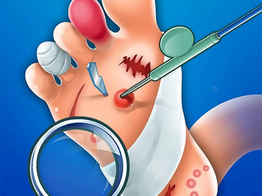 Play Foot doctor game simulator