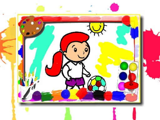 Play Football Coloring Book