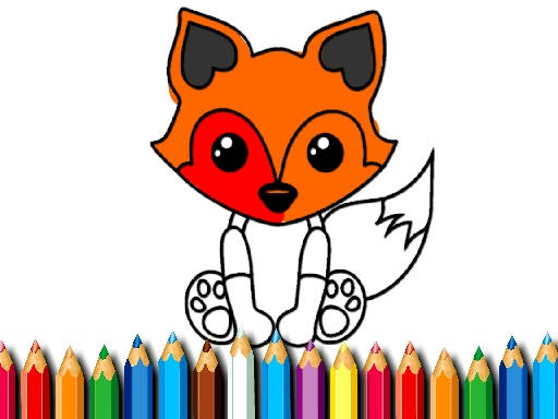 Play Fox Coloring Book