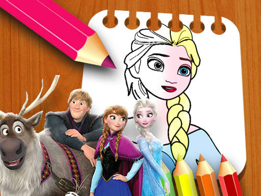 Play Frozen II Coloring Book