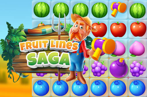 Play Fruit Lines Saga