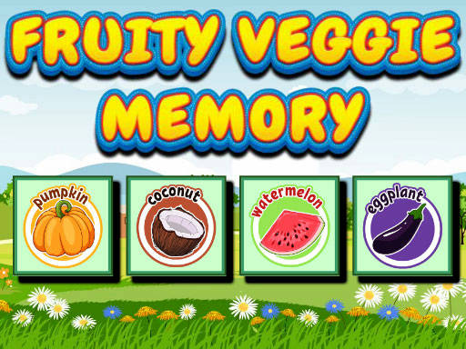 Play Fruity Veggie Memory