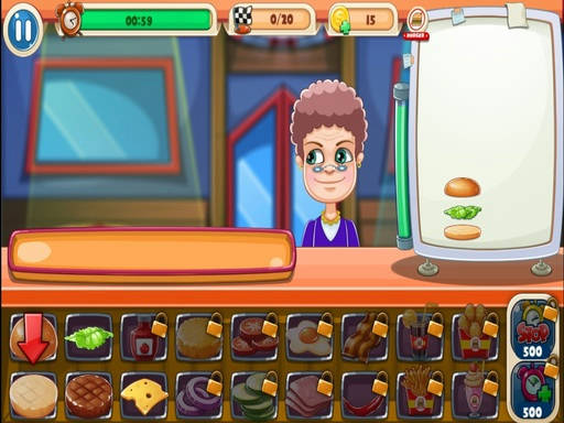 Play Funny Burger Shop