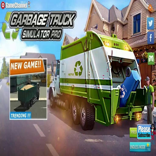 Play Garbage Truck Simulator : Recycling Driving Game