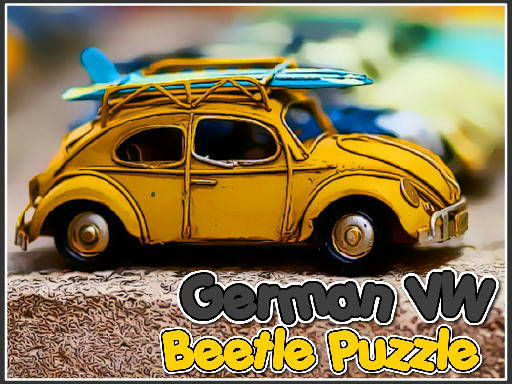 Play German VW Beetle Puzzle