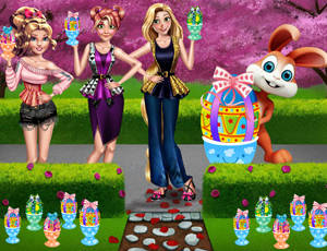 Play Girls Easter Chocolate Eggs