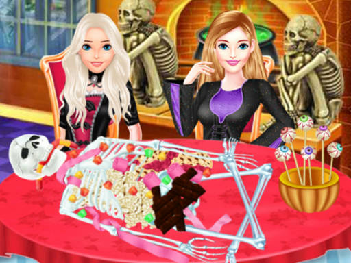 Play Girls Halloween Food Cooking