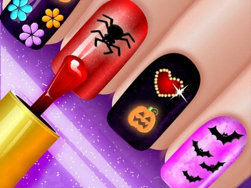 Play Glow Nails Halloween