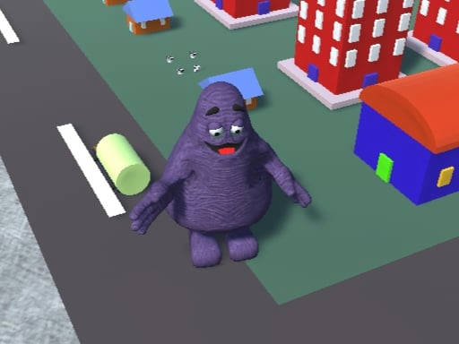 Play Grimace Shake City Chaos