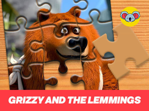 Play Grizzy and the lemmings Jigsaw Puzzle Planet