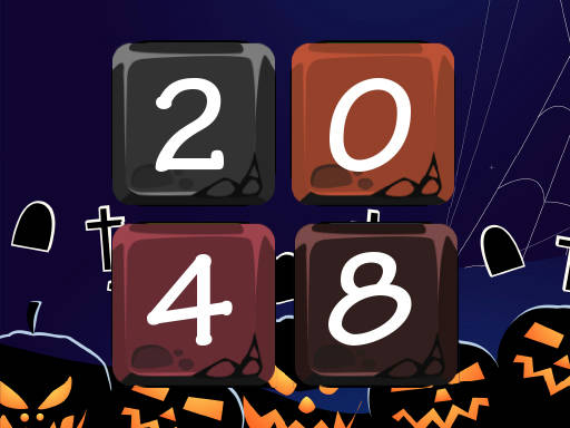 Play Halloween 2048