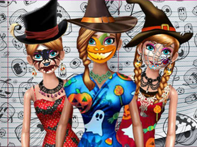 Play Halloween Doll Creator