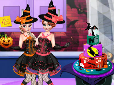 Play Halloween Party Cake