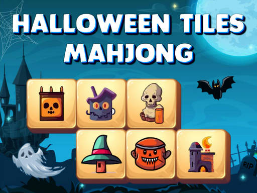 Play Halloween Tiles Mahjong