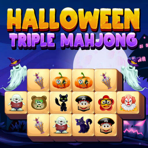 Play Halloween Triple Mahjong