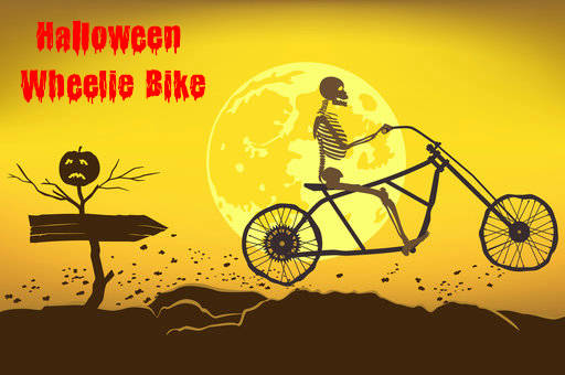 Play Halloween Wheelie Bike