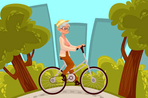 Play Happy Bike Riding Jigsaw